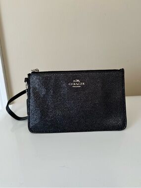 Coach Glitter Wristlet
